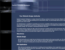 Tablet Screenshot of goapplied.com
